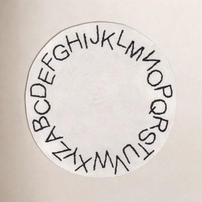 Fayte Alphabet SpinCleanable Rug