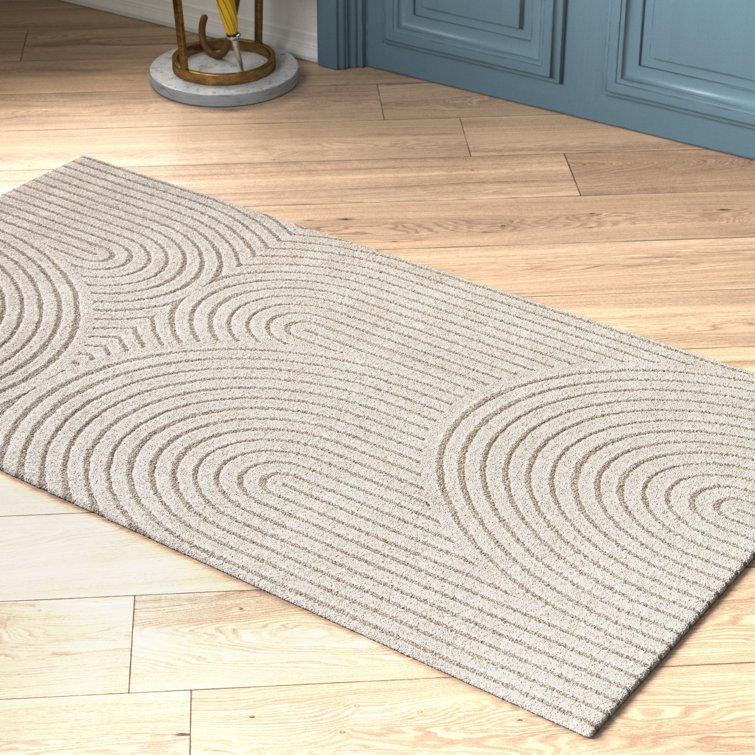 Moya High-Quality Shag Grey Beige Rug