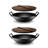 NutriChef Non-Stick Cast Iron Wok with Lid