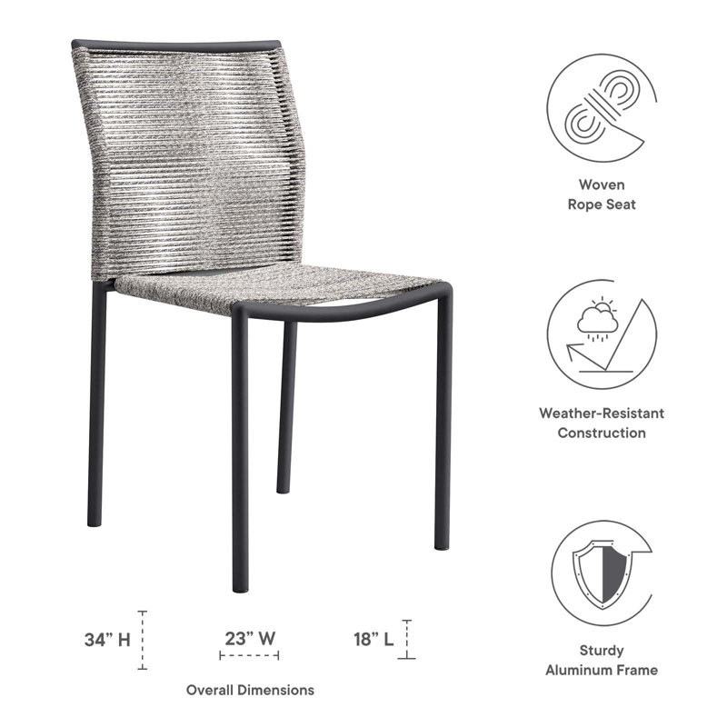 Ensemble de 2 chaises d'extérieur Serenity