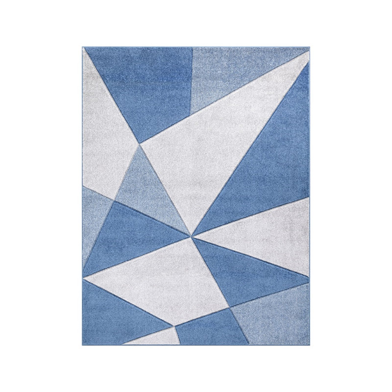 Rectangle Geometric Berber, Rectangle 60 x 110cm