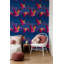 Papier peint abstrait flamants roses-1848466610