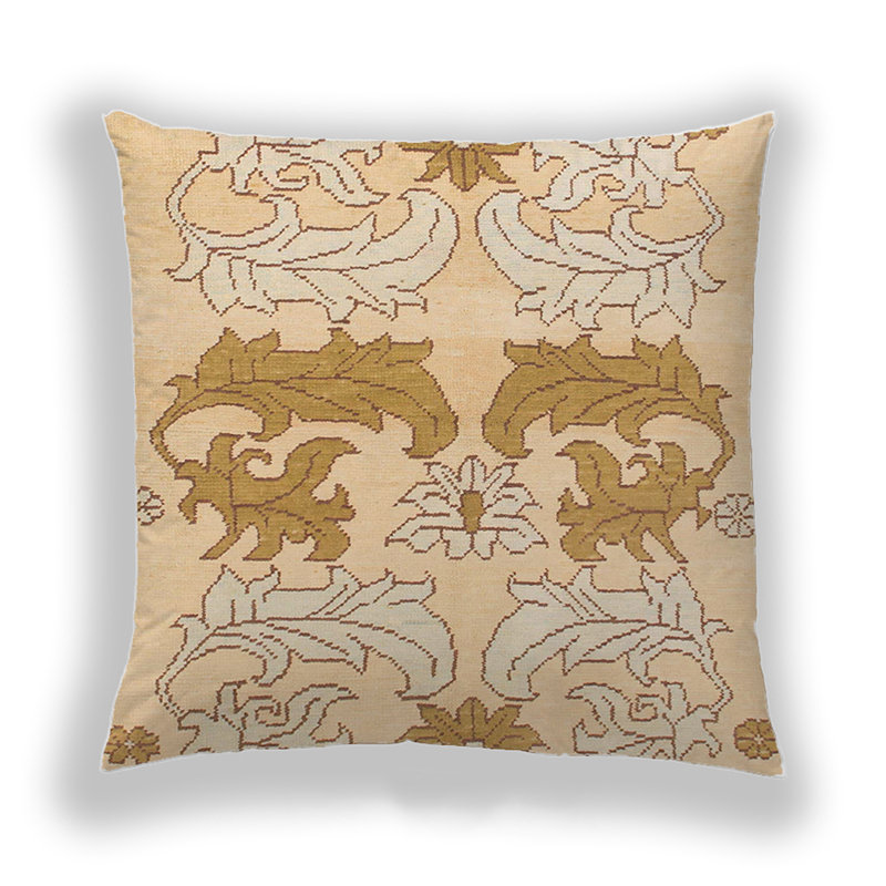Coussin décoratif abstrait 1028, Microsuède