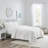 Laura Ashley Maisy White Reversible Modern & Contemporary Quilt Set-1895294852