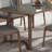 Simple Vintage Green Rock Slab Dining Table-1789304387