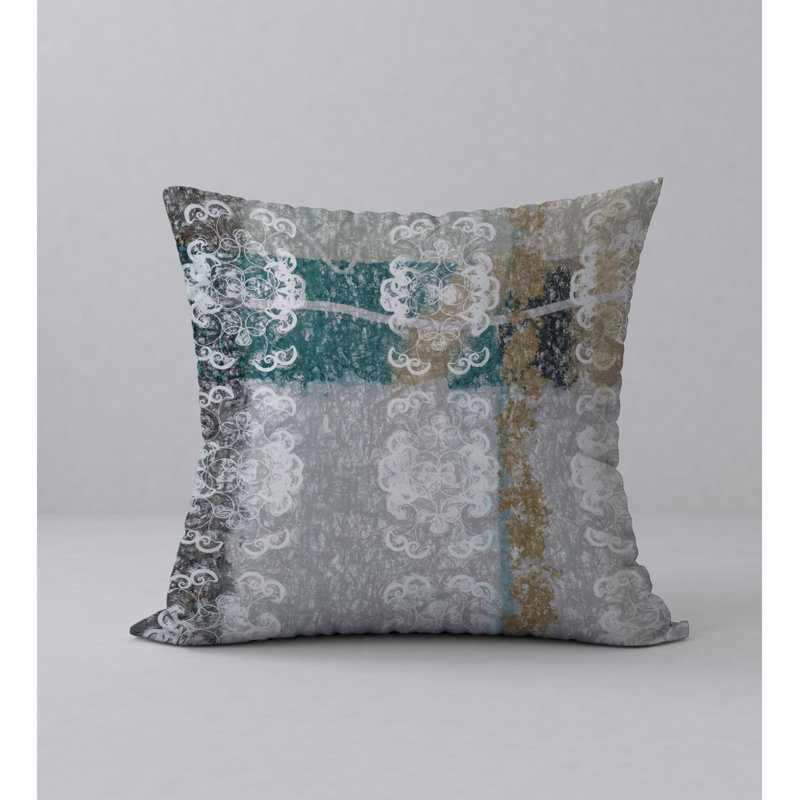 Reversible Throw Pillow, 18" x 18"