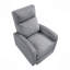 Fauteuil inclinable à dossier poussoir en velours côtelé doux et confortable en bois massif 1pc-894121784