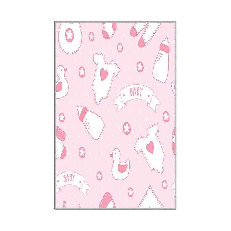 Elegant Hall Carpet, 3D Digital Print Design, 3.9 x 4.9 ft | 100% Polyester, Antibacterial, Non-Slip PVC Dot Underside, Pile Height: 0.04 in, Machine Washable, Perfect for Living Room & Entryway Decor