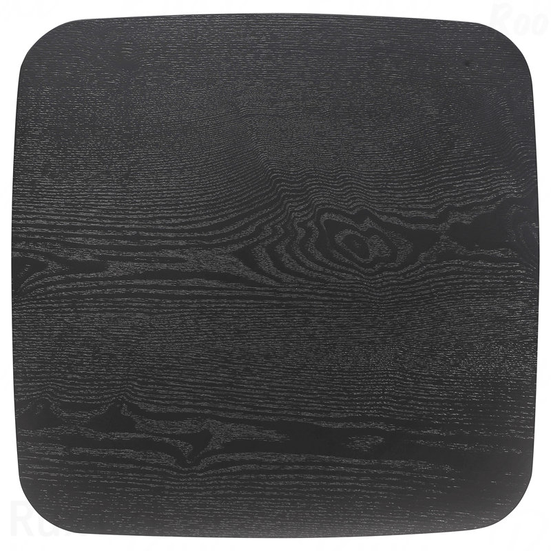 Ensemble de 3 tables basses rectangulaires noires