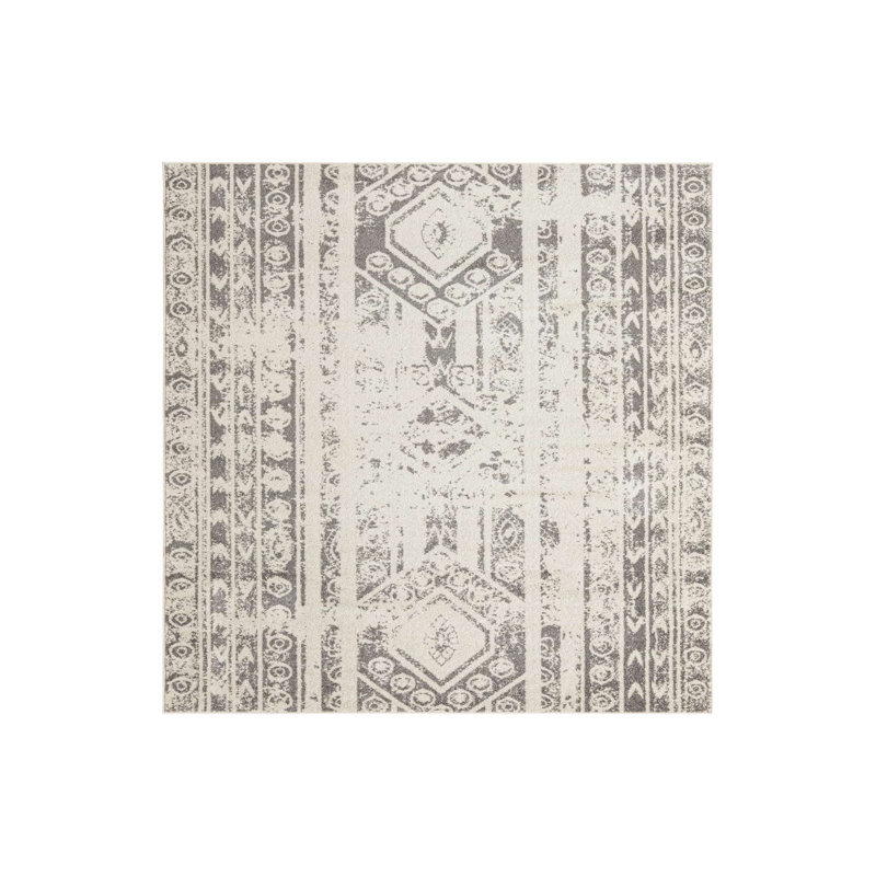 Geometric Indoor Rug, Rectangle 7' x 10'