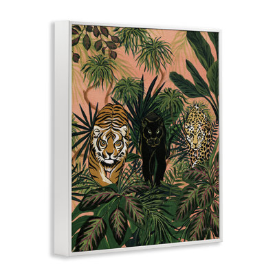  «Boho Jungle Prowler», art giclée par Yvette St. Amant
