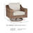 Danny Swivel Wicker Outdoor Lounge Chair