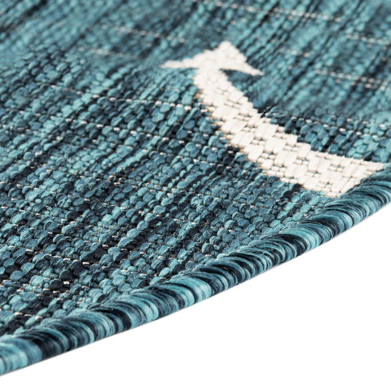 Tapis d'extérieur Ayton, Ovale 7 pi 10 po x 10 pi