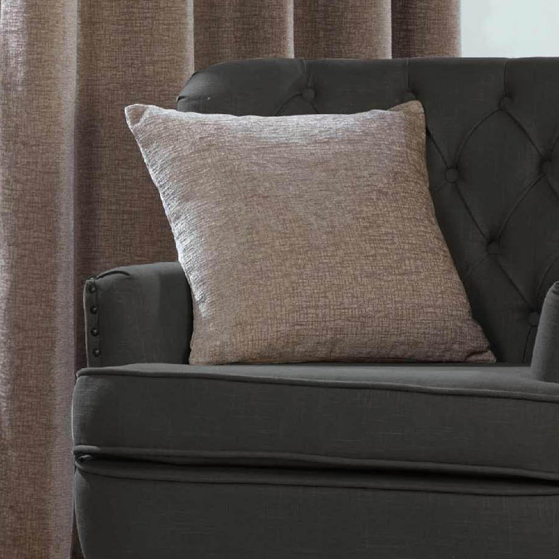 Kellie Square Euro Cushion Cover, Mink