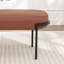 Banc rembourré Janeesha Boucle-1634765157