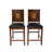 Lucus Upholstered Faux Leather Counter Stool