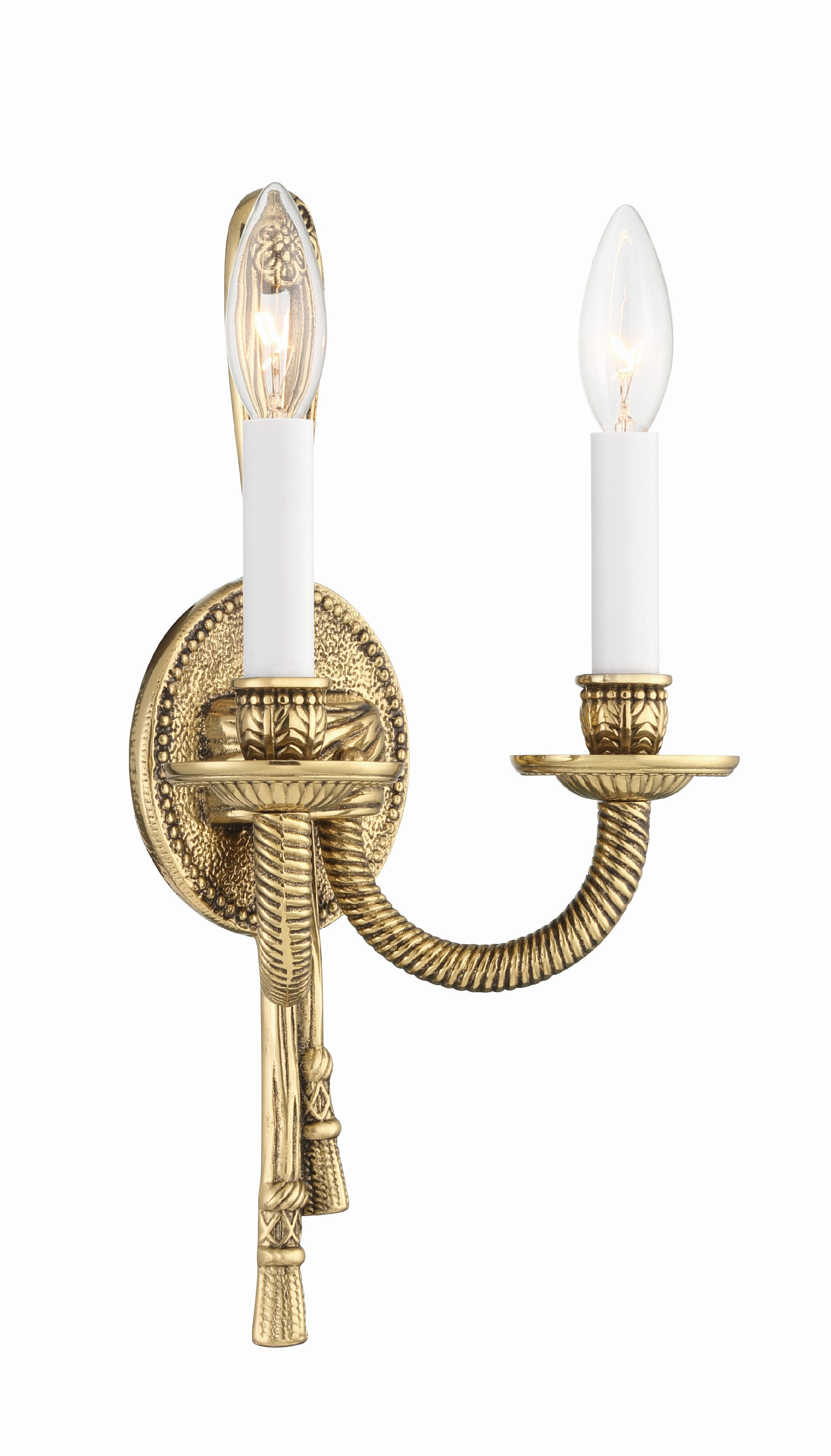 Lark Manor Neena 2-Light Candle Wall Light & Reviews | Wayfair
