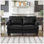 Causeuse classique 2 places en cuir