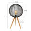 Gentle Metal Globe Lamp