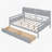 Daybed with Wood Slat Support, Bedside Shelves, and Two Drawers, , Versatile and Stylish-233749869-233749870