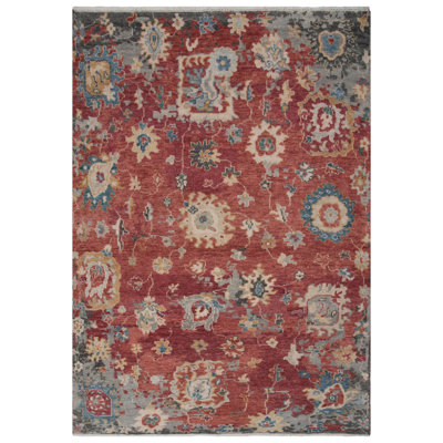 Tapis 100% laine nouée à la main