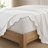 4 Pieces King Cotton Sheet Set with Linen Aesthetic