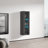 Balroop 15.75" Floating Bookcase with 16-Color LED Lighting, High Gloss Finish-1443910639-1465105647