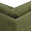 Canapé modulaire en velours vert vieilli 115 po Zyon-124827174