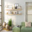 Hidden Bracket Shelf, Floating Bookshelf For Wall Decor, Living Room And Office, 2.5" Thick, 1pc-1106656930-1088482161