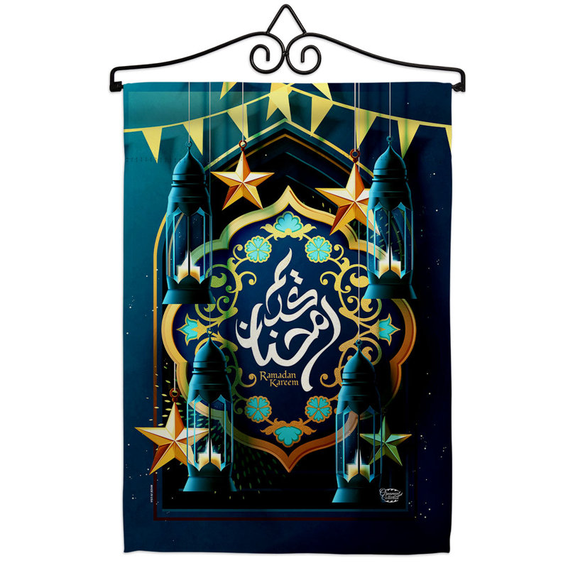 Ensemble de drapeaux en polyester 2 faces 1,5 pi x 1,1 pi