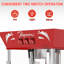 Machine à maïs soufflé en acier inoxydable 12 onces avec verre trempé, pop-corn de comptoir de 850 W pour fêtes, événements et cinéma maison-122578481