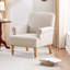Fauteuil rembourré en bois-397560427