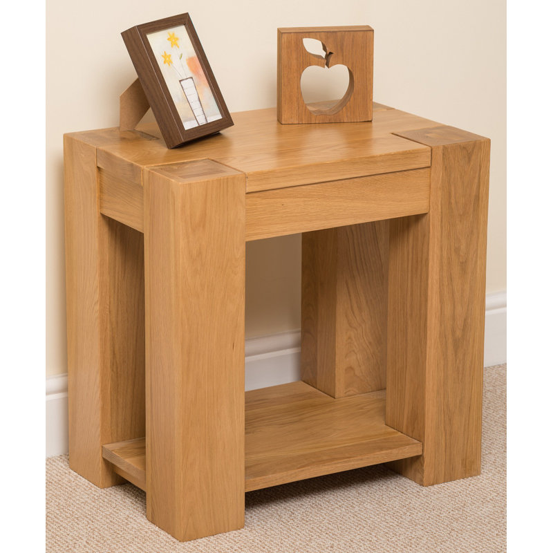 Solid Wood End Table