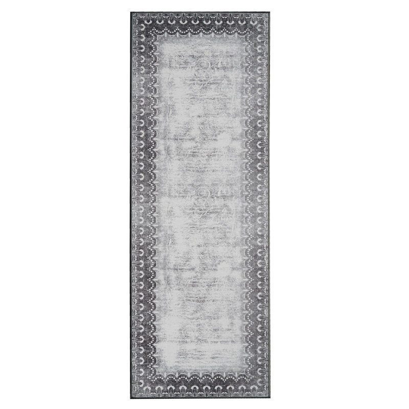 Performance Flatweave Washable Ombre Indoor / Outdoor Rug, Runner 2'5" x 7'