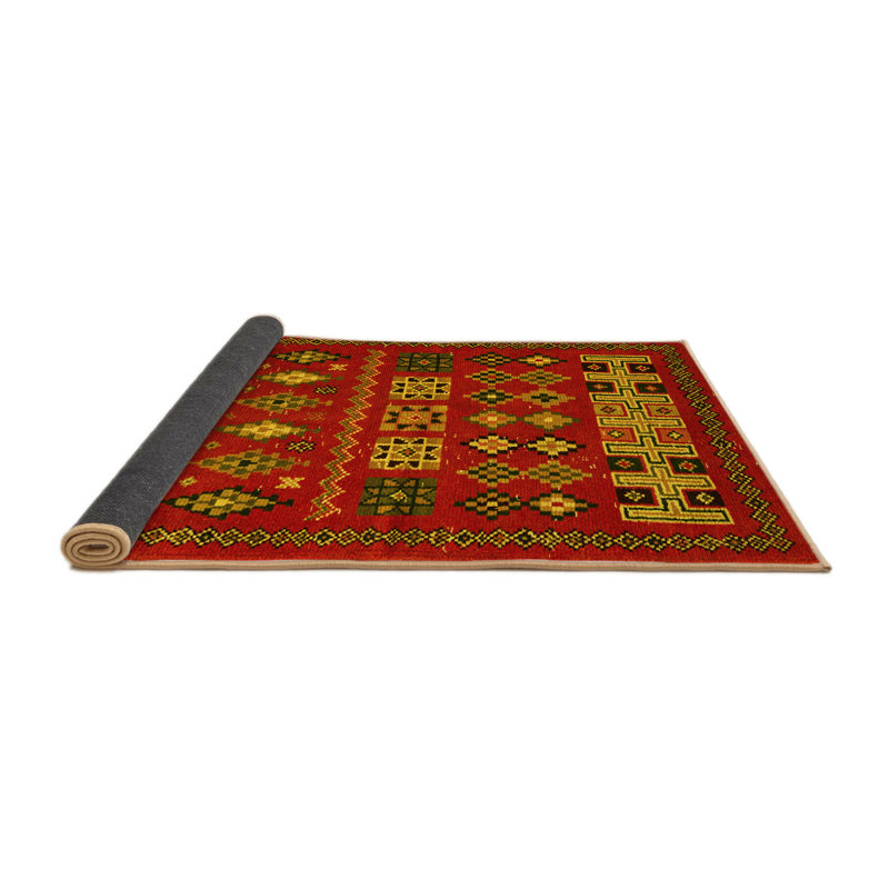 Tapis jaune, Rond 8 pi