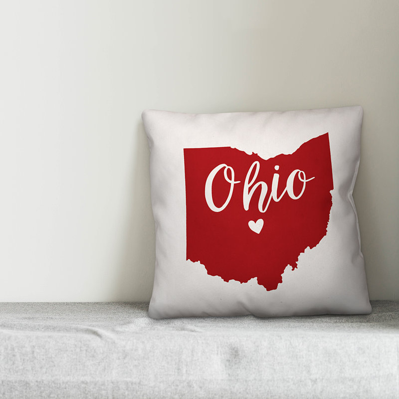 Reversible Throw Pillow, 18" x 18"