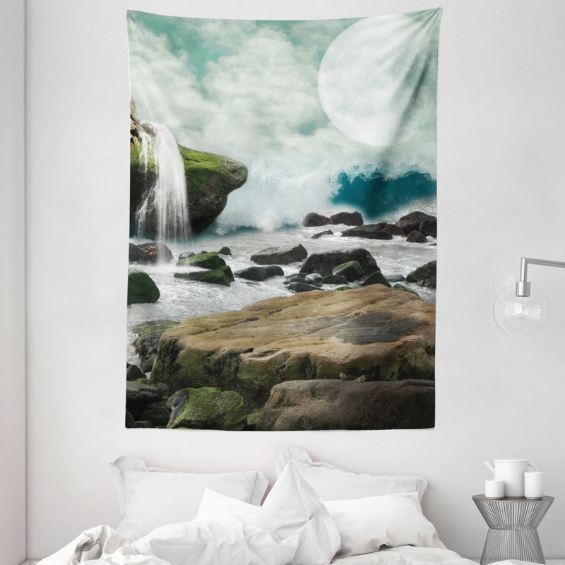 Tapisserie en polyester, H 80 po x l 60 po