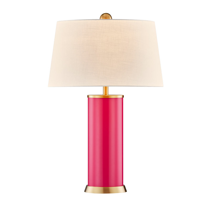 Lampe de table 1 lumière Melissa, Rose
