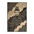 Soft Plush Dunton Genghis Khan Classic Oriental Area Rug in Black – Black Binding-531615957