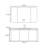 Minimalist light luxury style bathroom cabinet