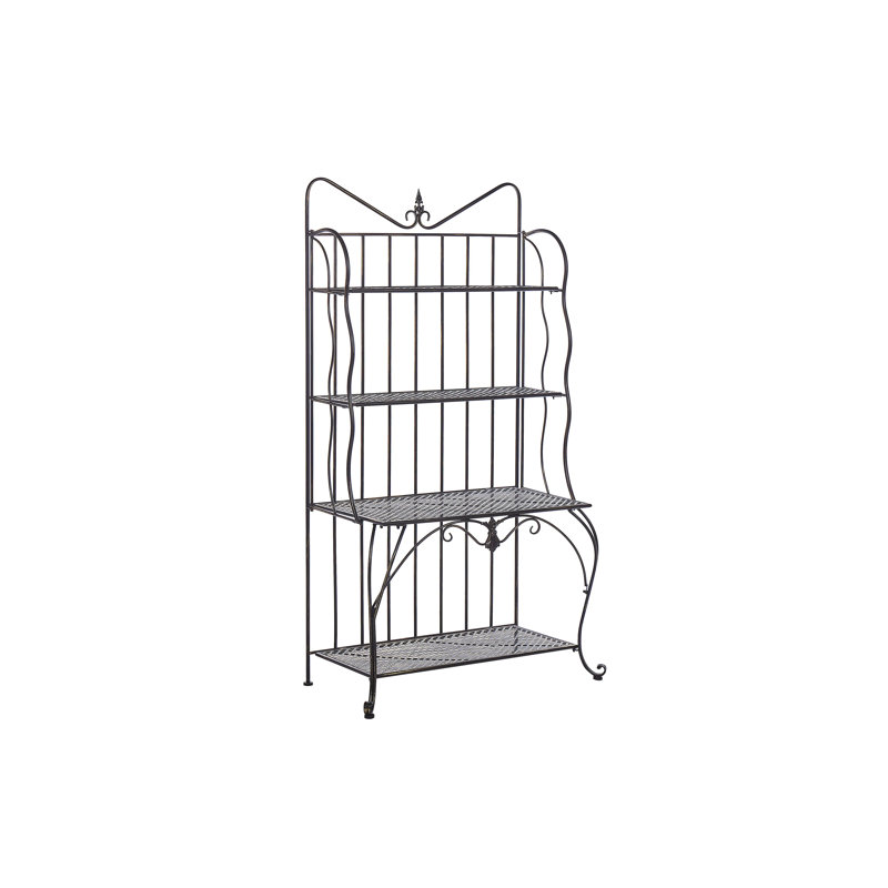 Tawanna Metal Plant Stand, Black