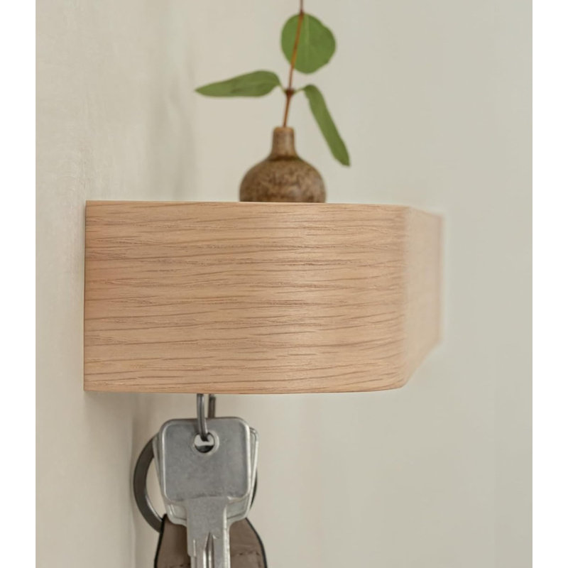 Coat Rack, Oak/White