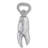 Coastal Gold Brass Stainless Steel Bottle Opener