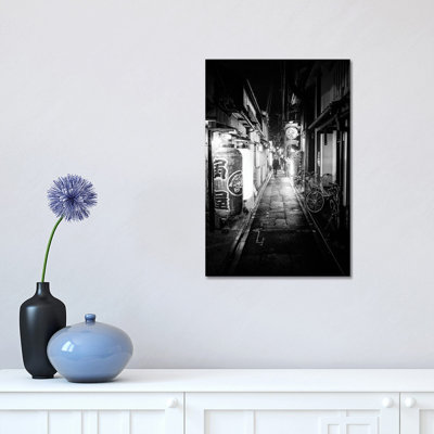 Street Scene Kyoto by Philippe Hugonnard - Wrapped Canvas Print