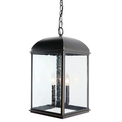 Lanterne suspendue d’extérieur 2 lumières Hunnewell