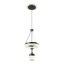 1 - Light Natural Dome Pendant