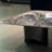Stainless steel marble floating coffee table-104250918