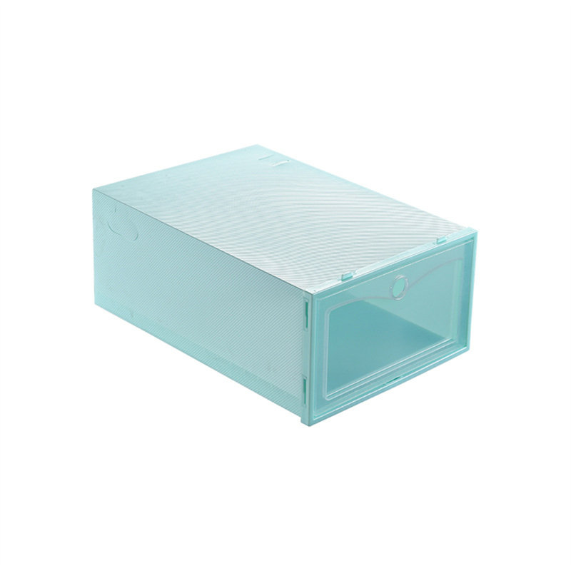Stackable Shoe Storage Box, Light Green