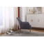 Fauteuil en velours de sherpa pour salon, chambre, bureau, facile à assembler-826893382