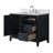 Caldwell 42" Single Sink Freestanding Bathroom Vanity with Engineered Marble Top-107663186-107663187-107663192